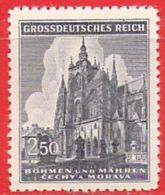 MiNr.141 Deutschland Besetzungsausgaben II. Weltkrieg Böhmen Und Mähren - Unused Stamps