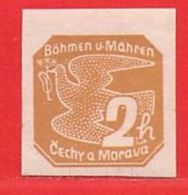 MiNr.42 Xx Deutschland Besetzungsausgaben II. Weltkrieg Böhmen Und Mähren - Unused Stamps