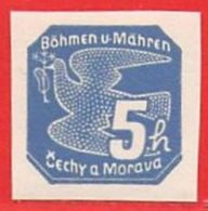 MiNr.43 Xx Deutschland Besetzungsausgaben II. Weltkrieg Böhmen Und Mähren - Unused Stamps