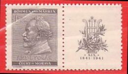 MiNr.74 WZd 21 Xx Deutschland Besetzungsausgaben II. Weltkrieg Böhmen Und Mähren - Unused Stamps