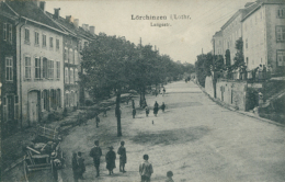 57 LORQUIN / Langestrasse / TOP CARTE RARE - Lorquin