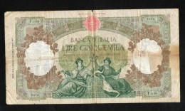 REPUBBLICA ITALIANA - 5000 Lire Regine Del Mare - 7-1-1963 (RARA) - 5000 Lire