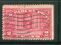 ETATS UNIS- Colis Postaux Y&T N°2- Oblitéré - Paketmarken