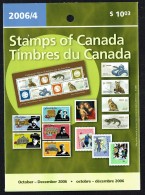 2006  4th Quarter   PO Sealed Quarterly Collection  See Content On 2nd Scan - Canada Post Year Sets/merchandise