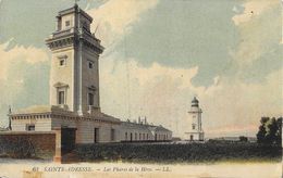 Delcampe - Sainte-Adresse - Les Phares De La Hève - Carte LL Colorisée N° 63, Non Circulée - Faros