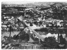 Delcampe - LUZECH LE PONT DE LA DOUVE ET LA PLACE VUE AERIENNE   ****   A    SAISIR   **** - Luzech