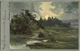 Landschaft - Künstlerkarte Guggenberger Serie 1278 - Beschrieben 1903 - Guggenberger, T.
