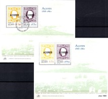 Europäische  Marken 1980 Insel Azoren Block 1 ** + SST 10€ Bloques Hojitas Hb Blocs Ships M/s History Sheets Bf Portugal - Sonstige & Ohne Zuordnung