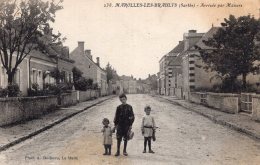 V4944 Cpa 72 Marolles Les Braults - Arrivée Par Mamers - Marolles-les-Braults