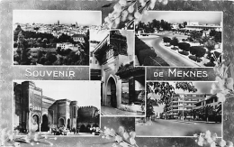 MAROC   MEKNES  SOUVENIR  VUES MULTIPLES - Meknès