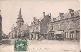 27  Serquigny  La Grande Rue - Serquigny
