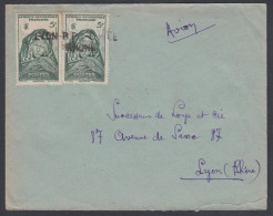French West Africa 1950, Airmail Cover To Lyon - Covers & Documents