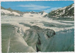 SUISSE,HELVETIA,SWITZERLAND,SVIZZERA,SCHWEIZ,VALAIS NORD,RHONEGLETSCHER,GLACIER DU RHONE,SUPERFICIE 17 KM,photo KIENER - Other & Unclassified