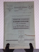 SNCF - INSTRUCTION GÉNÉRAL - EX25 - N°1 Du 1er Juin 1961 - SNCF Région Nord - Ecole Du 1er Arrodissement - Chemin De Fer