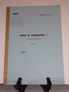 SNCF - CARNET DE CONSIGNATIONS C - (à L'usage Des Agents E) - SNCF - Eisenbahnverkehr