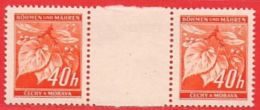 MiNr. 38ZW  Xx Deutschland Besetzungsausgaben II. Weltkrieg Böhmen Und Mähren - Unused Stamps