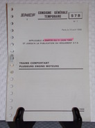 SNCF - CONSIGNE GÉNÉRALE TEMPORAIRE - S7B N°1 De 1986 - SNCF - Eisenbahnverkehr