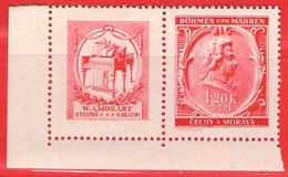 MiNr.81 WZD 36 ER Xx Deutschland Besetzungsausgaben II. Weltkrieg Böhmen Und Mähren - Unused Stamps