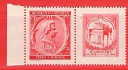 MiNr. 81 WZD 33 Xx Deutschland Besetzungsausgaben II. Weltkrieg Böhmen Und Mähren - Unused Stamps