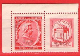 MiNr. 81 WZD 33 ER Xx Deutschland Besetzungsausgaben II. Weltkrieg Böhmen Und Mähren - Unused Stamps