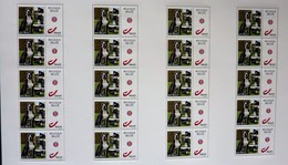 2012-06- BLACKY - 20 TIMBRES AUTOCOLLANT -  FORMAT A4 -  DUOSTAMP-MY STAMP -  -American Staffordshire Terrier - Ohne Zuordnung