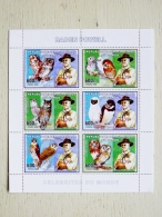 SALE! M/s Sheetlet  From Congo Mnh Baden Powell 2006 Scouting Birds Oiseaux Owl Scouts - Mint/hinged
