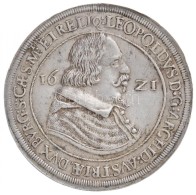 Ausztria 1621. Tallér Ag 'V. Lipót' Hall (28,56g) T:2 Enyhén Hajlott Lemez / 
Austria 1621.... - Non Classés