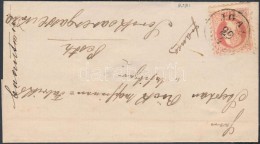 1868 5kr Levélen 'JGAL' - 'PESTH' - Other & Unclassified