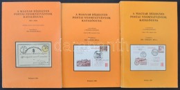 1983,1986,1989 A Magyar Díjjegyes Postai Nyomtatványok Katalógusa (3 Db) - Autres & Non Classés