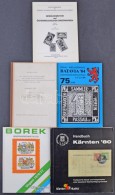 1967-1980 5 Klf Német NyelvÅ± Szakirodalom: Festmények, Klein, Batavia, Borek, Kärnten'80 - Autres & Non Classés