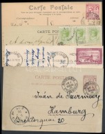 Monaco 5 Db Képeslap és 1 Db Díjjegyes LevelezÅ‘lap Az 1900-as évekbÅ‘l - Autres & Non Classés