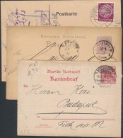 Deutsches Reich 3 Db LevelezÅ‘lap - Other & Unclassified