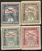 * 1915 Hadisegély (II) 1f, 6f, 16f és 35f Bündlikben (19.000) - Autres & Non Classés