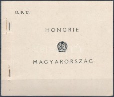 ** 1949 UPU Normál Bélyegfüzet (35.000) - Other & Unclassified