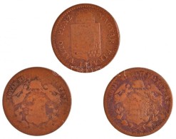 1868KB 1kr Cu (2x) + 1885KB 1kr Cu T:2-,3 Adamo M4.1 - Unclassified