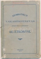 1919. 'Szombathelyi Takarékpénztár Részvénytársaság'... - Non Classés