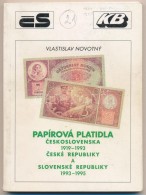 Vlastislav Novotný: Papírová Platidla Äeskoslovenska 1919-1993 - ÄŒeské Republiky A... - Unclassified
