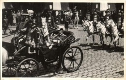 ** T1 1937 III. Viktor Emánuel Olasz Király Látogatása Budapesten, Díszmenet... - Zonder Classificatie