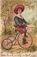 * T3/T4 Cycling Boy, Litho (fa) - Non Classés