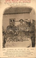 * T2/T3 1913 Leon Seutin, Articles De Peche / Fishing Equipment Company's Advertisement Card (EK) - Non Classés