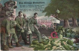 T2/T3 'Des Königs Grenadiere' / The King's Grenadiers, WWI K.u.K. Soldiers Mourning, Military Grave, R. &... - Non Classés