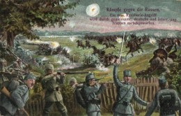 T3 'Kämpfe Gegen Die Russen' / WWI K.u.K. Military Repells An Attack Of The Russian Cavalry Units, L. & P.... - Non Classés