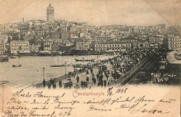 T2/T3 1898 Constantinople, Bridge  (EK) - Non Classés