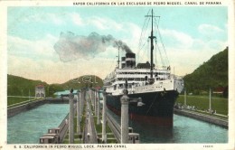 ** T2 Panama Canal, SS California In Pedro Miguel Lock - Non Classés