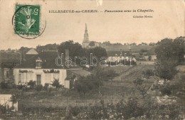 T3 Villeneuve-au-Chemin, General View With Chapel, TCV Card (felületi Sérülés / Surface... - Unclassified