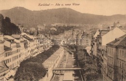 T1/T2 Karlovy Vary, Karlsbad; Alte Und Neue Wise / Streets - Non Classés