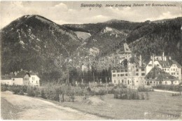 T2/T3 Semmering, Grand Hotel Erzherzog Johann Mit Sonnwendstein  (EK) - Non Classés