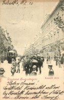 T2 Szabadka, Subotica; Kossuth Utca, Villamos / Street, Tram - Non Classés