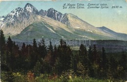 T2/T3 Tátralomnic, Lomnici Csúcs / Mountain Peak (kopott Sarkak / Worn Corners) - Non Classés