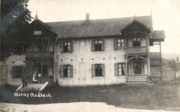 * T2 1923 FelsÅ‘zúgó, Vysné Ruzbachy; Karolina Villa / Villa, Photo - Unclassified